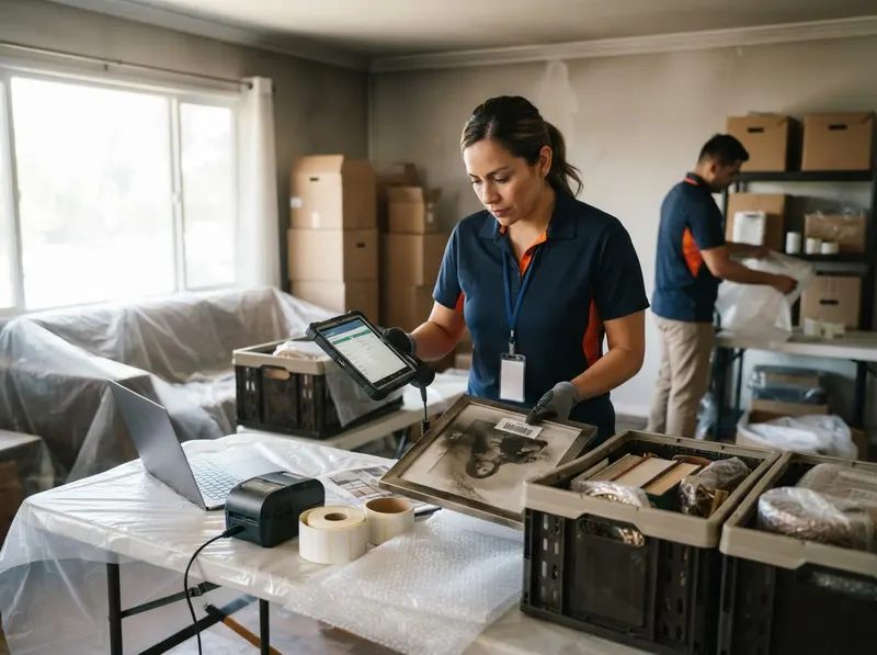 Contents Pack-Out, Digital Inventory & Garment Restoration in los angeles, CA