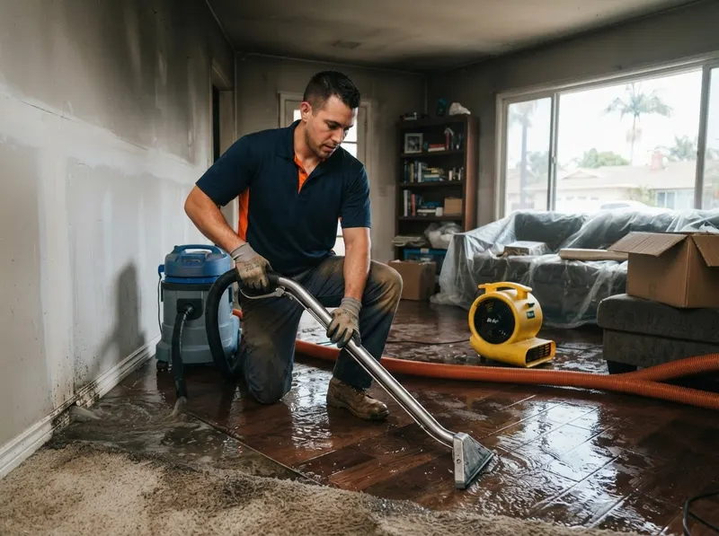 Firefighting Water Extraction & Structural Drying in los angeles, CA